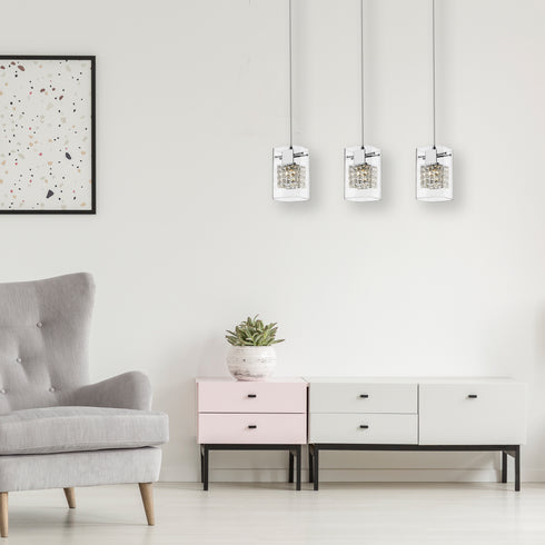 Decorative Luminaire In Chrome LL00138